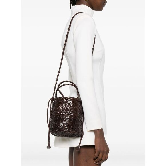 Dragon Diffusion Brown Bucket Bags Women - Picture 3 of 5